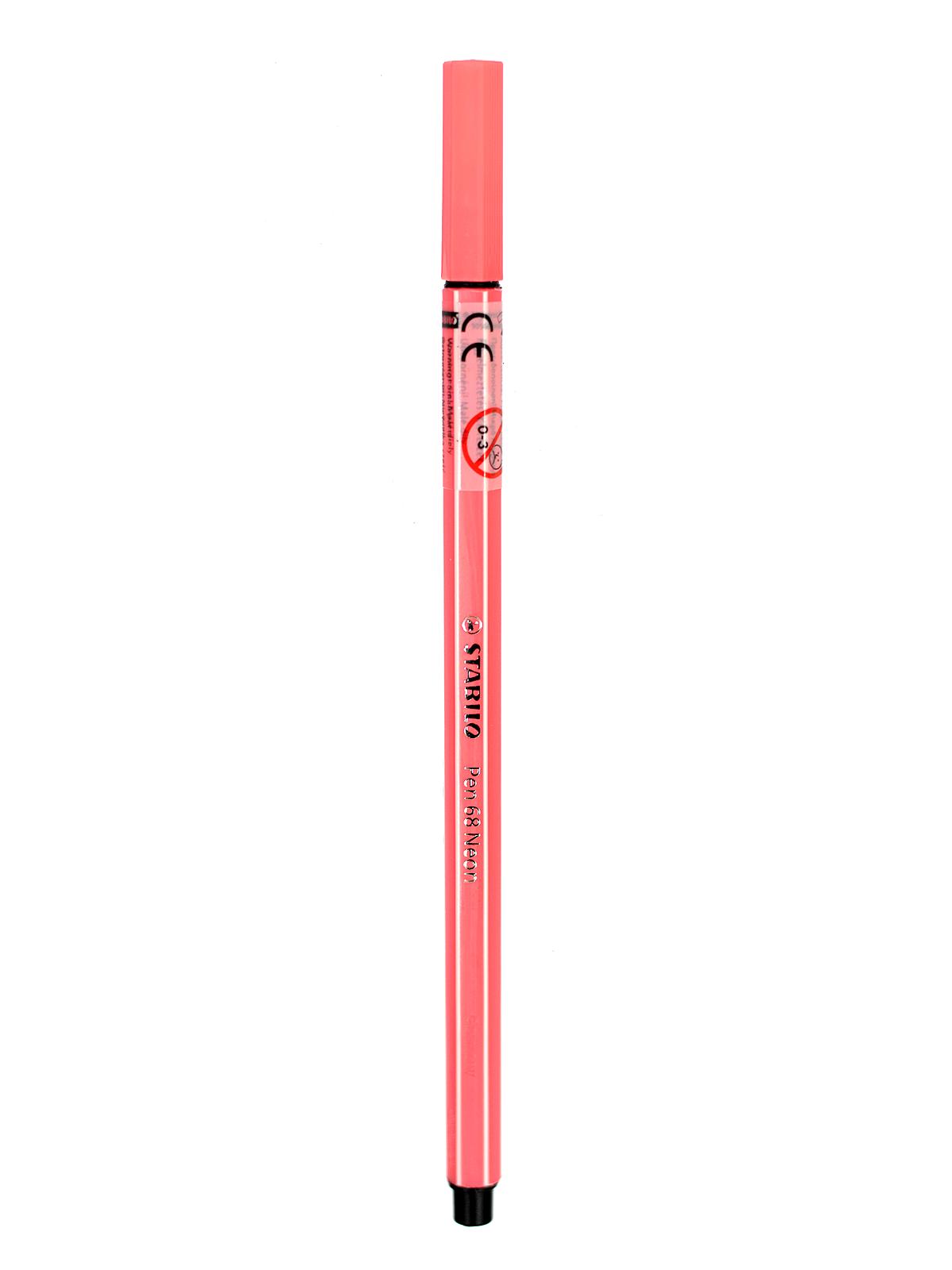 Pen 68 Markers fluorescent red
