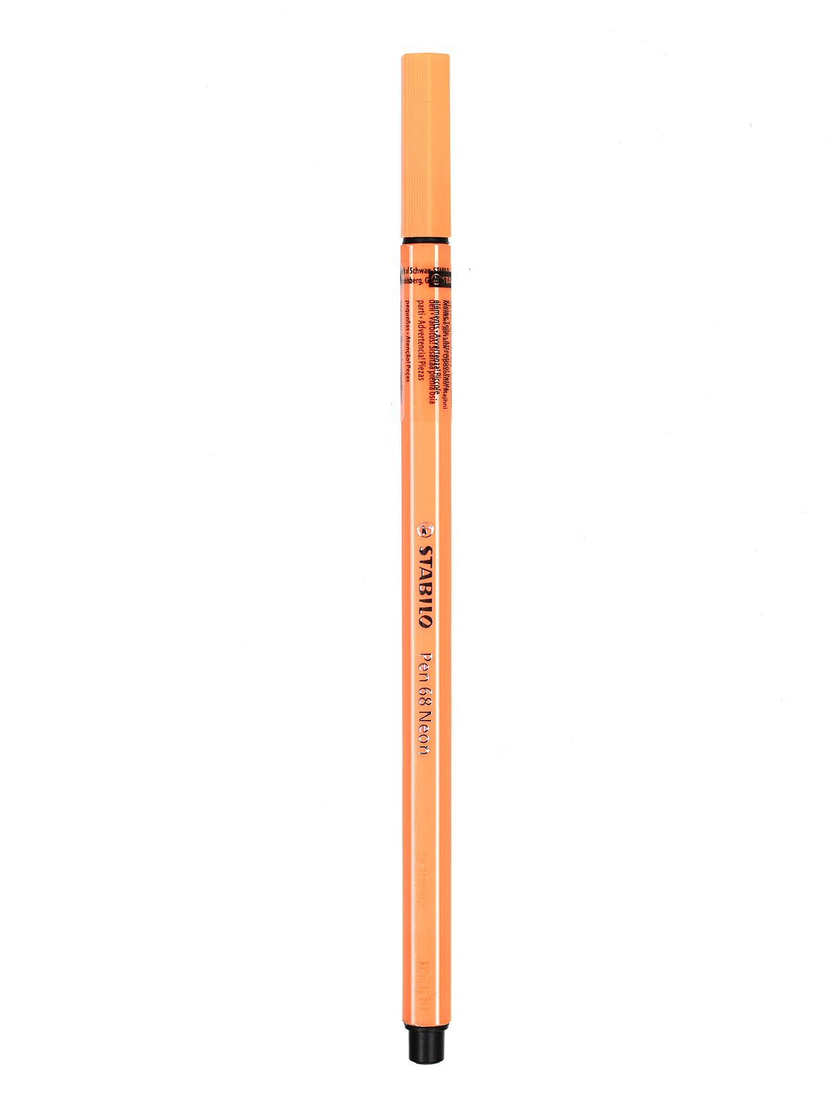 Pen 68 Markers Fluorescent Orange