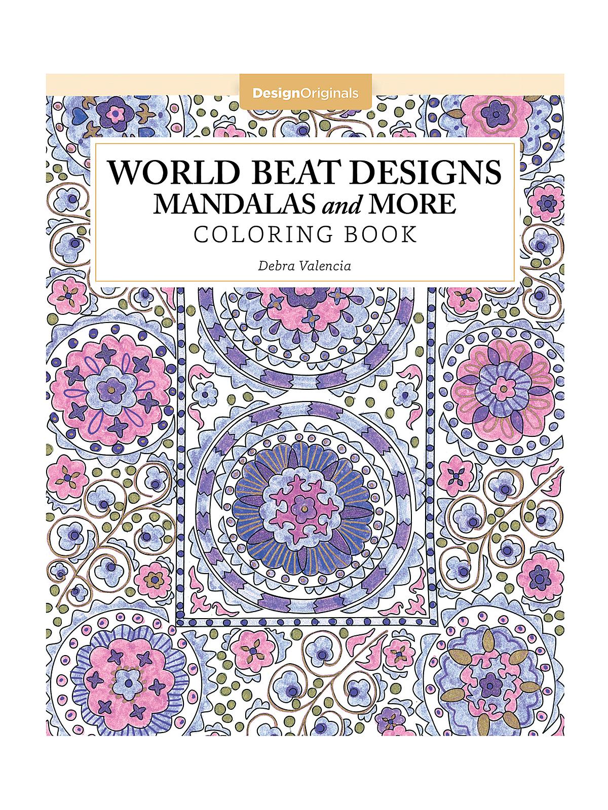 Coloring Activity Books World Beat Designs Mandalas & More