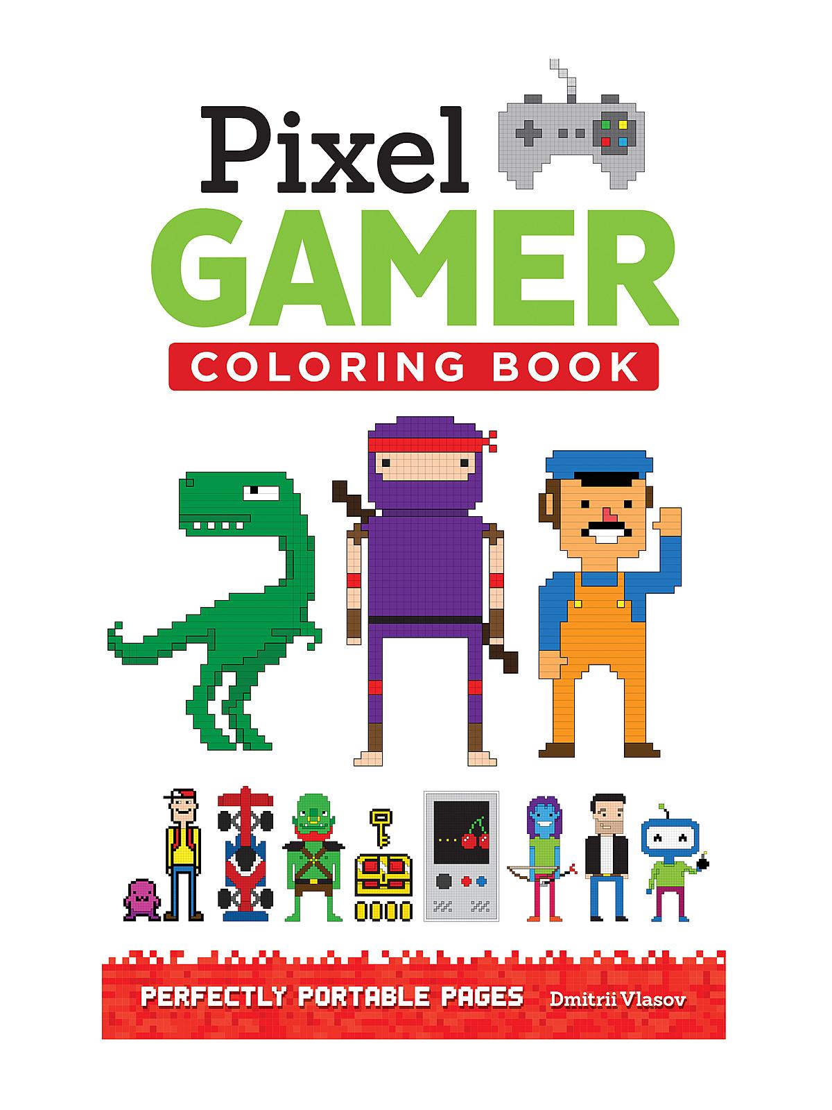 Small Coloring Books Pixel Gamer 5577