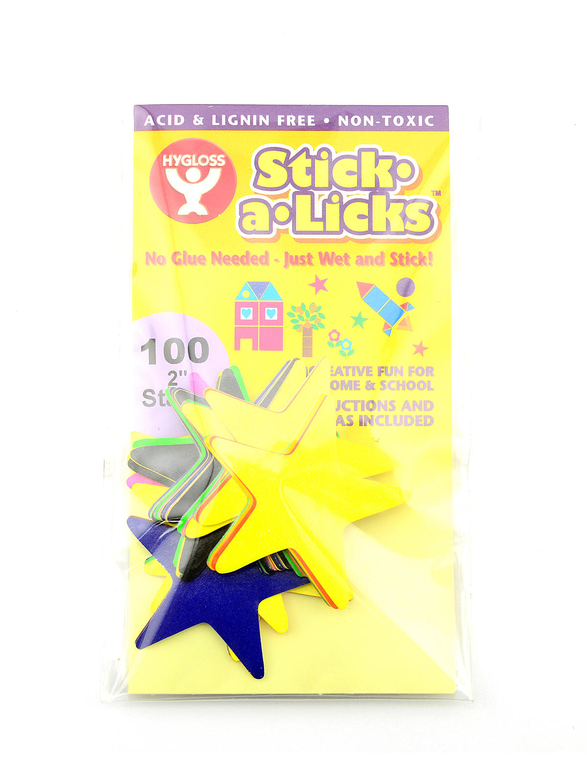Stick A Licks Stars 2 In. Pack Of 100