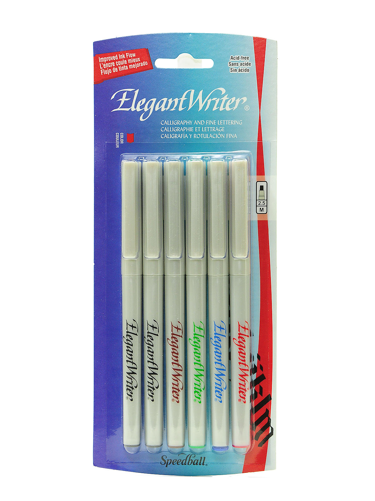 Elegant Writer Calligraphy Marker Sets Assorted Medium Point No. 2882