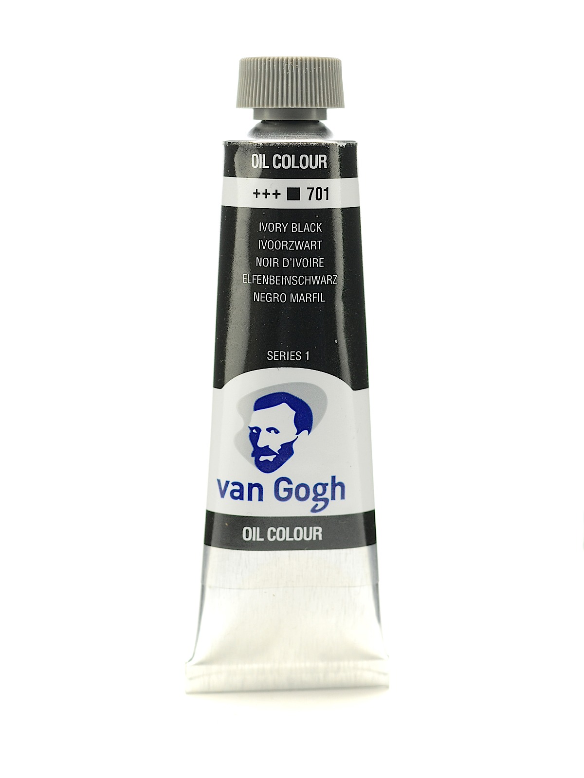 Oil Color ivory black 40 ml (1.35 oz)