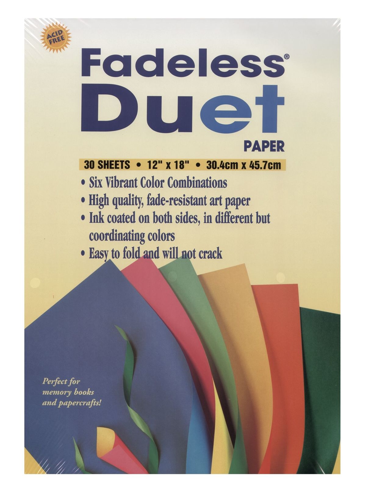 Fadeless Duet Paper 30 Sheets