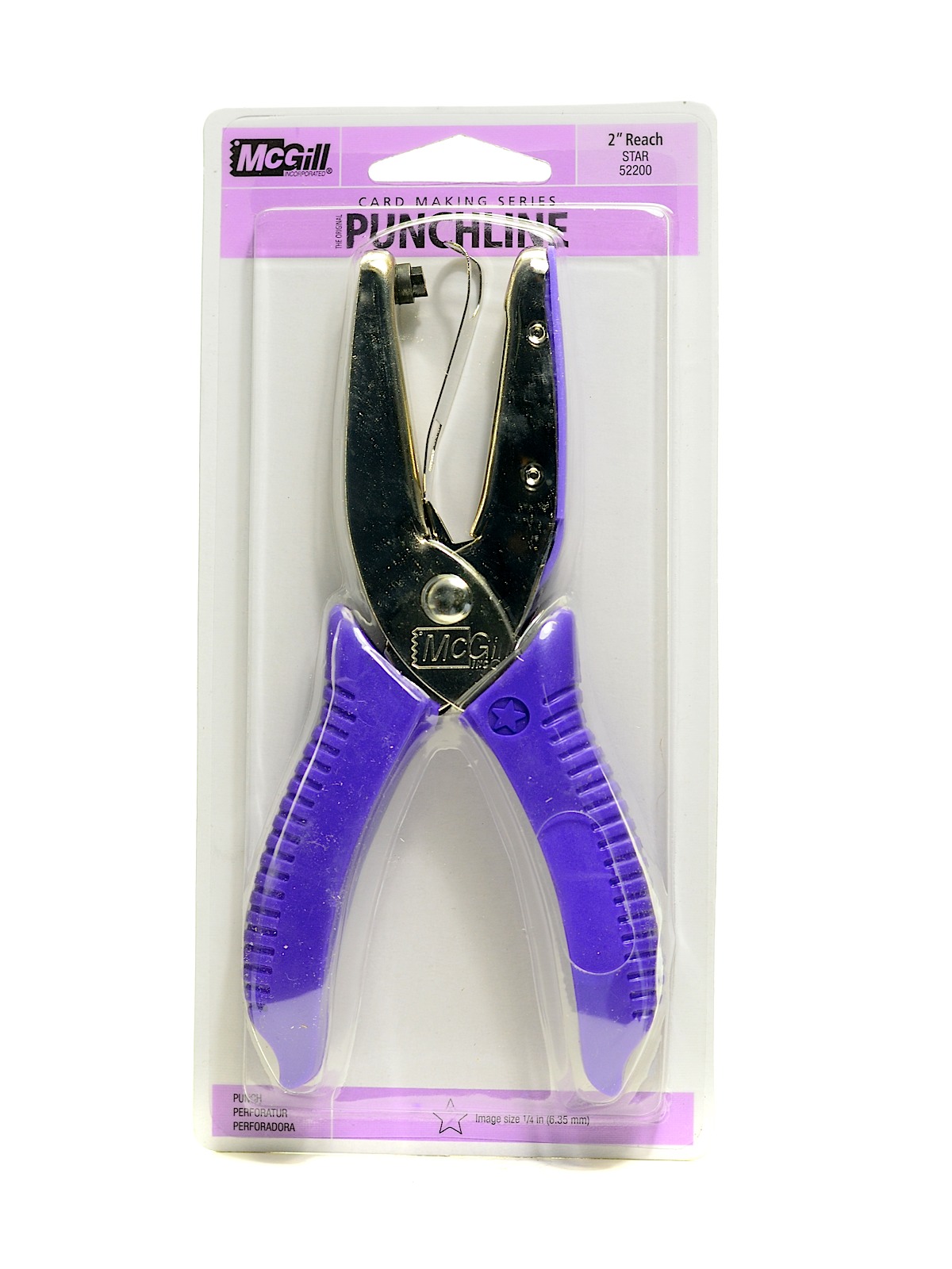 Punchline Hand-held Punches Star 1 4 In. 2 In. Reach