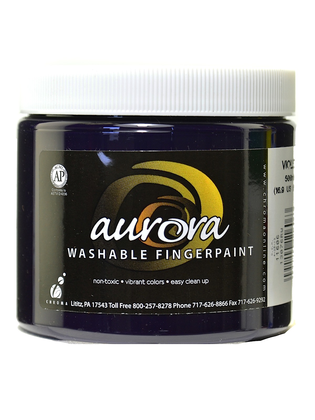 Aurora Washable Finger Paint Violet