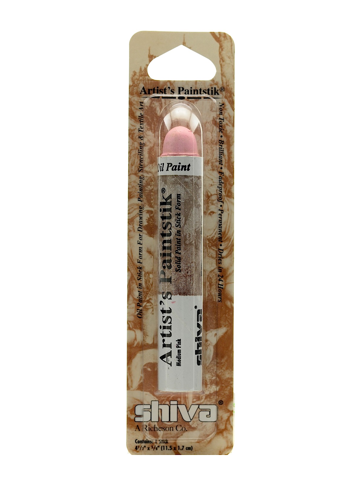 Oilstik Oil Paint medium pink decorative