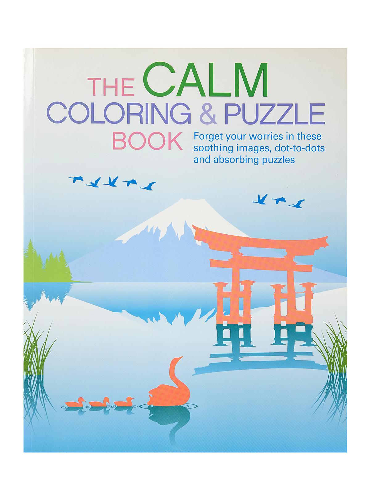 The Calm Coloring & Puzzle Book Each