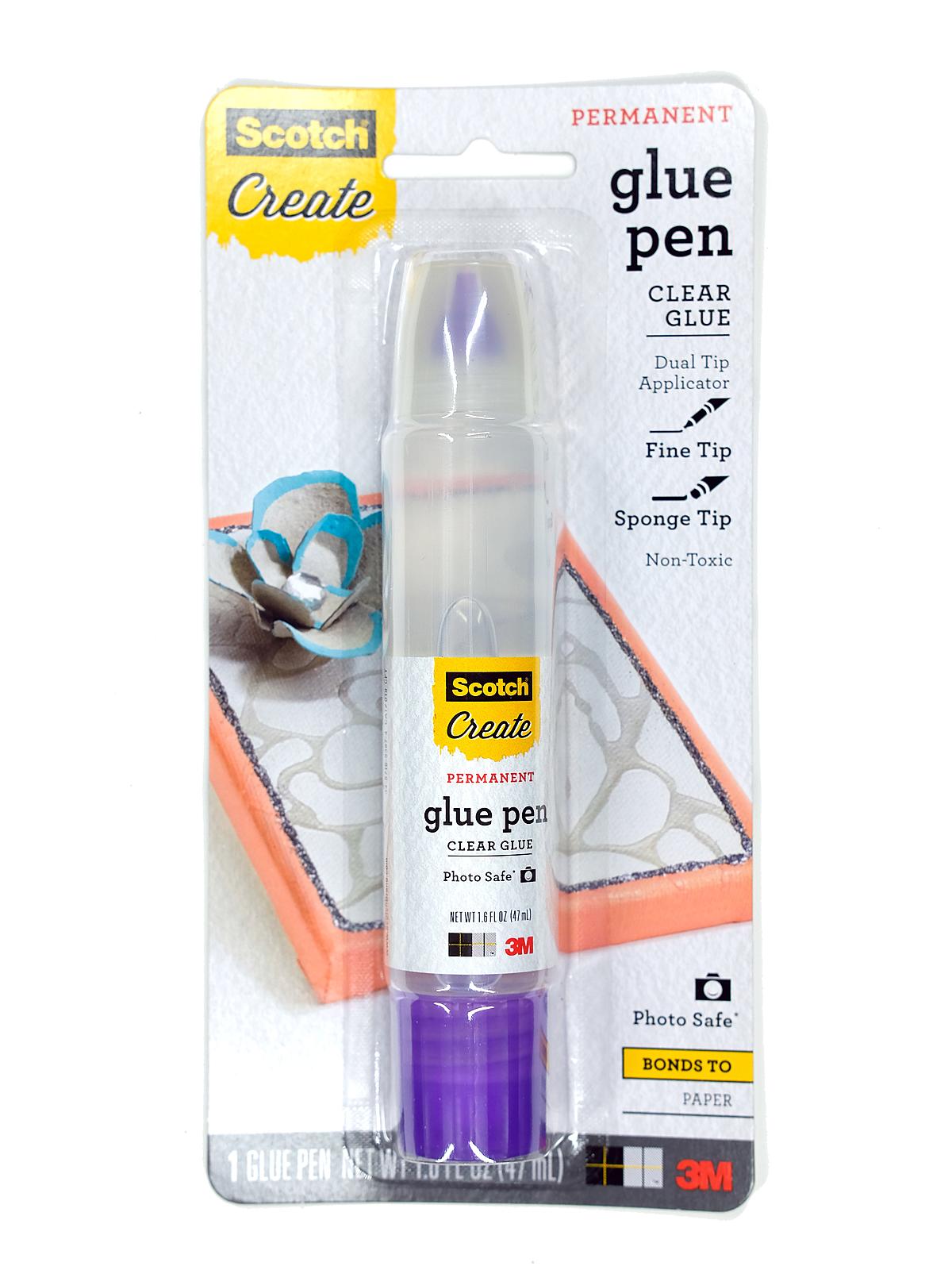 Scotch Scrapbooker's Glue With 2-way Applicator 1.6 Fl. Oz.