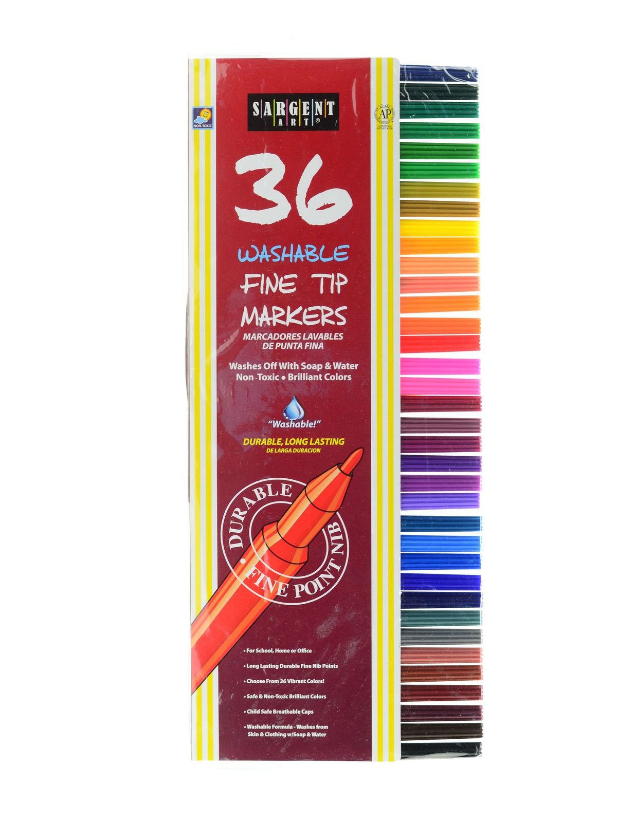 Washable Felt Tip Marker Sets Set Of 36