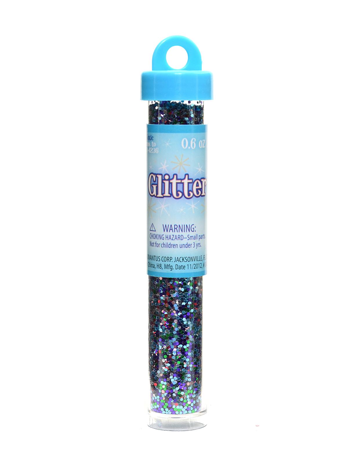 Glitter multi color 0.6 oz. tube