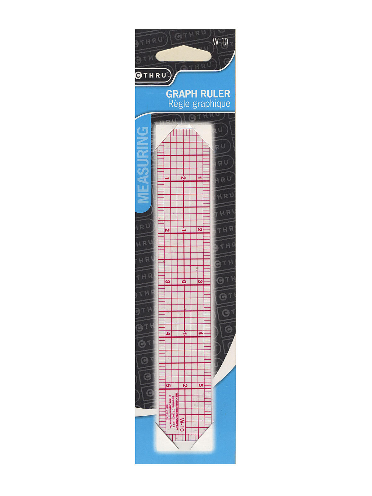 Standard Transparent Ruler 6 In.