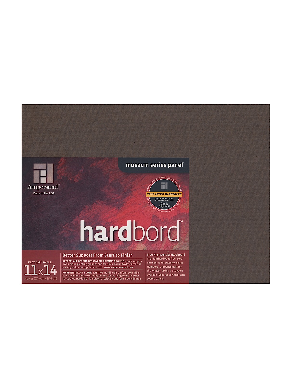 Hardbord 11 in. x 14 in. each