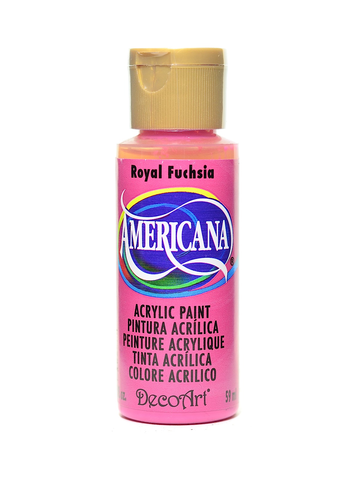 Americana Acrylic Paints royal fuchsia 2 oz.