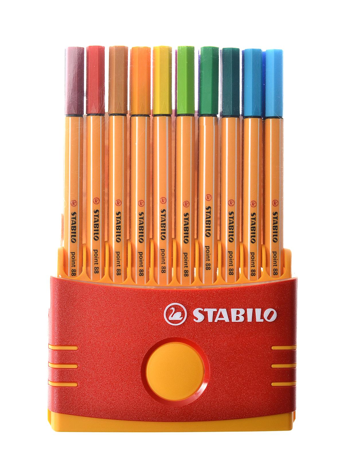 Point 88 Pen Sets color parade adjustable set set of 20