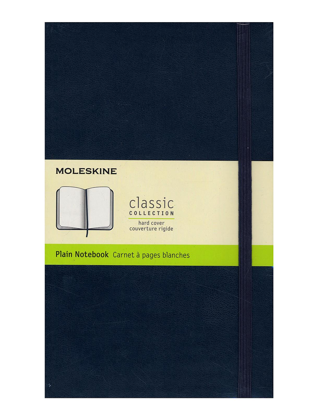 Classic Hard Cover Notebooks sapphire blue 5 in. x 8 1 4 in. 240 pages, unlined
