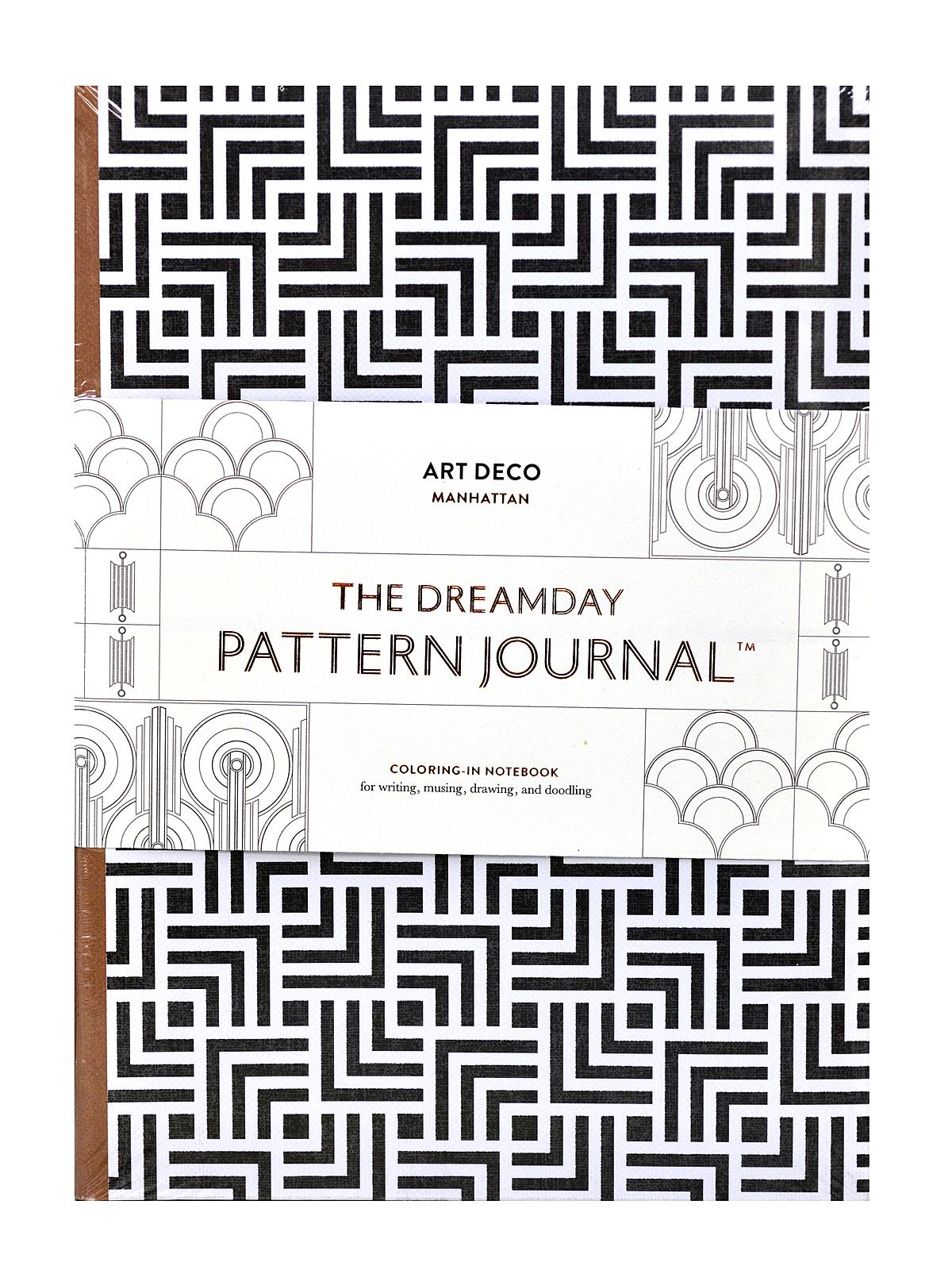 The Dreamday Pattern Journals Art Deco-manhattan