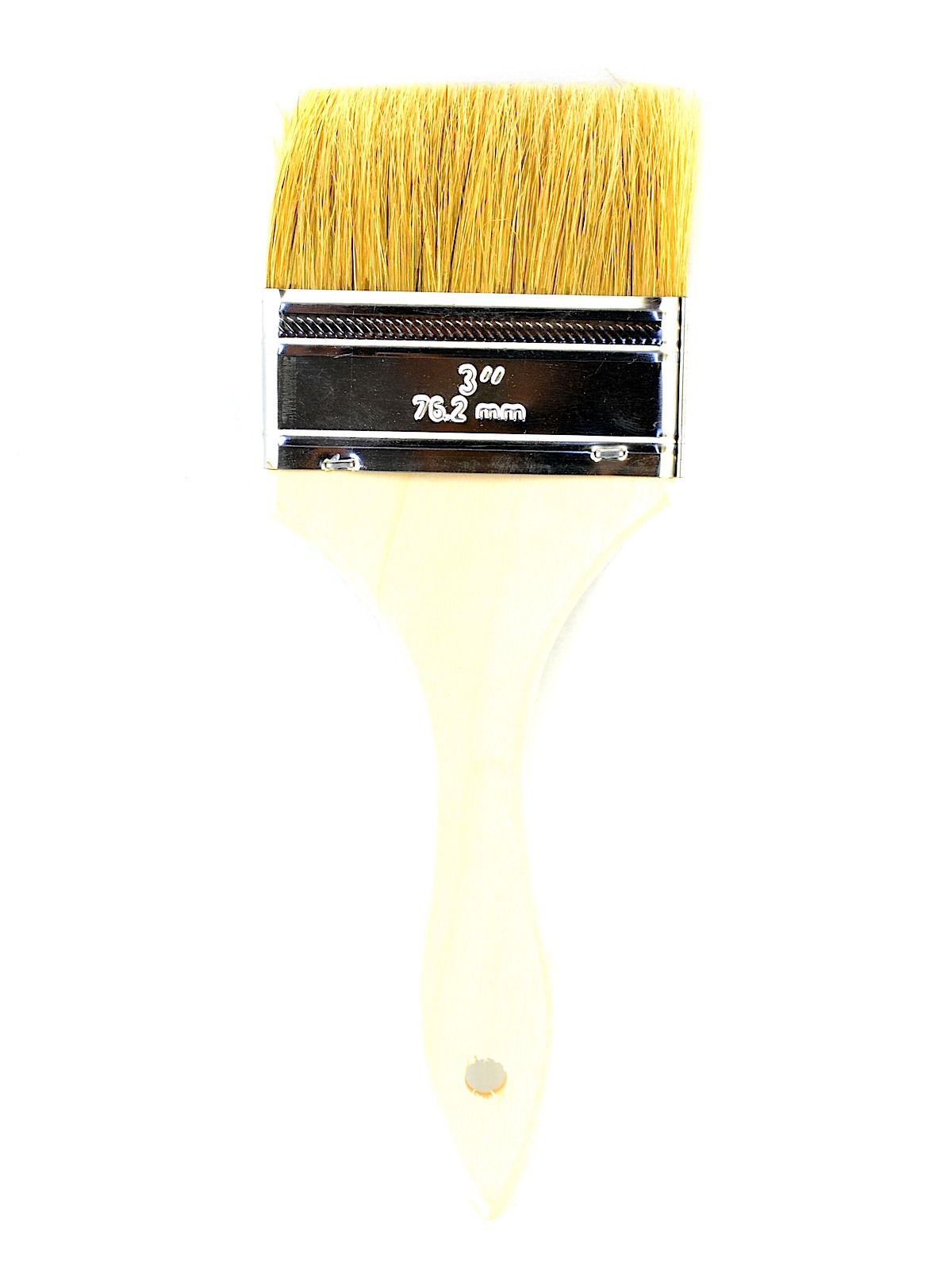 White Bristle Wash Brush 3 in.
