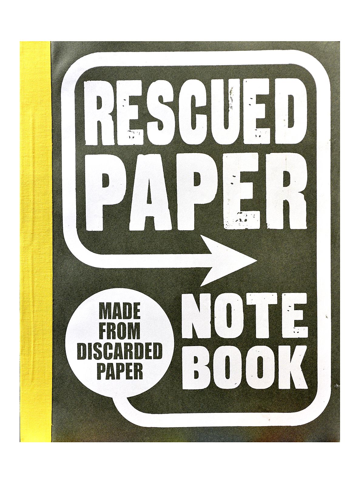 Rescued Paper Large Notebook