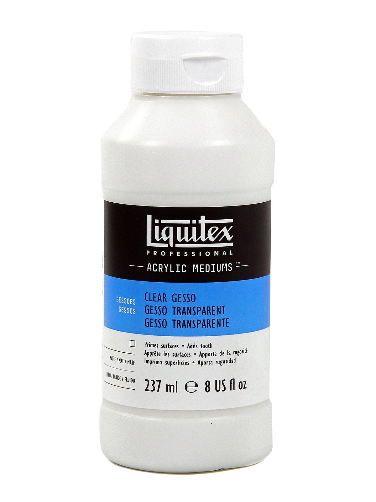 Acrylic Clear Gesso 8 oz.