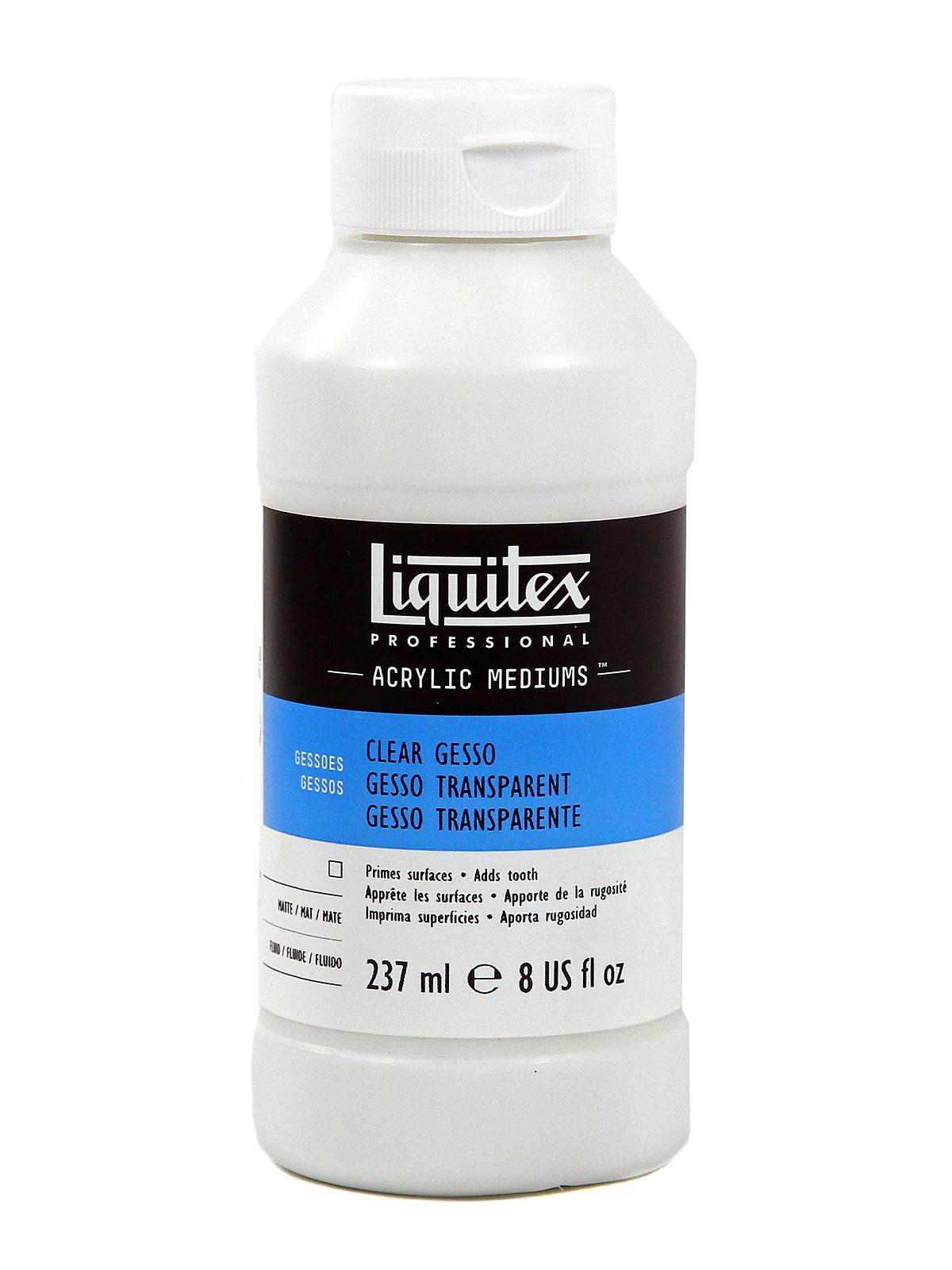 Acrylic Clear Gesso 8 Oz.