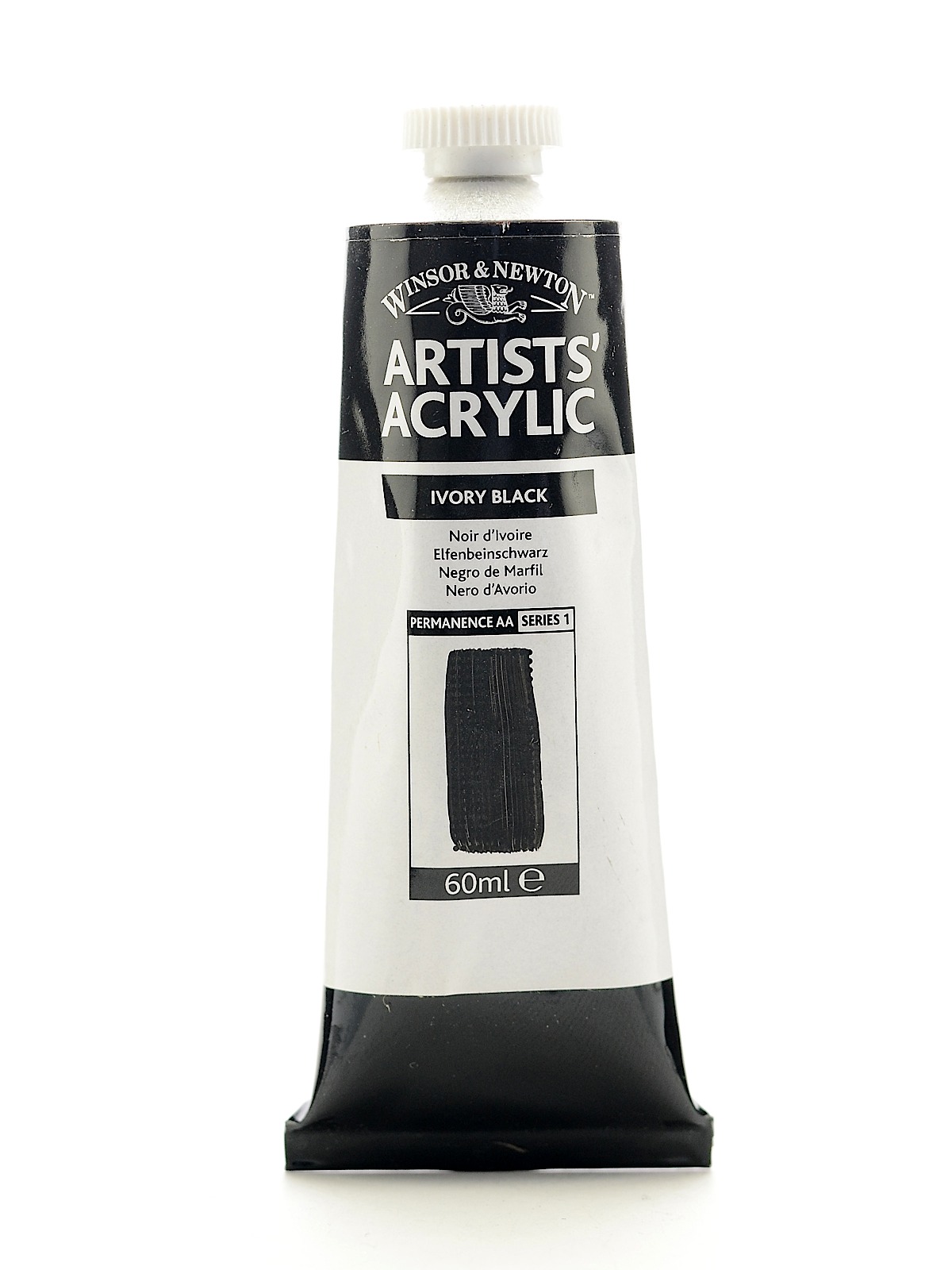 Professional Acrylic Colours ivory black 60 ml 331