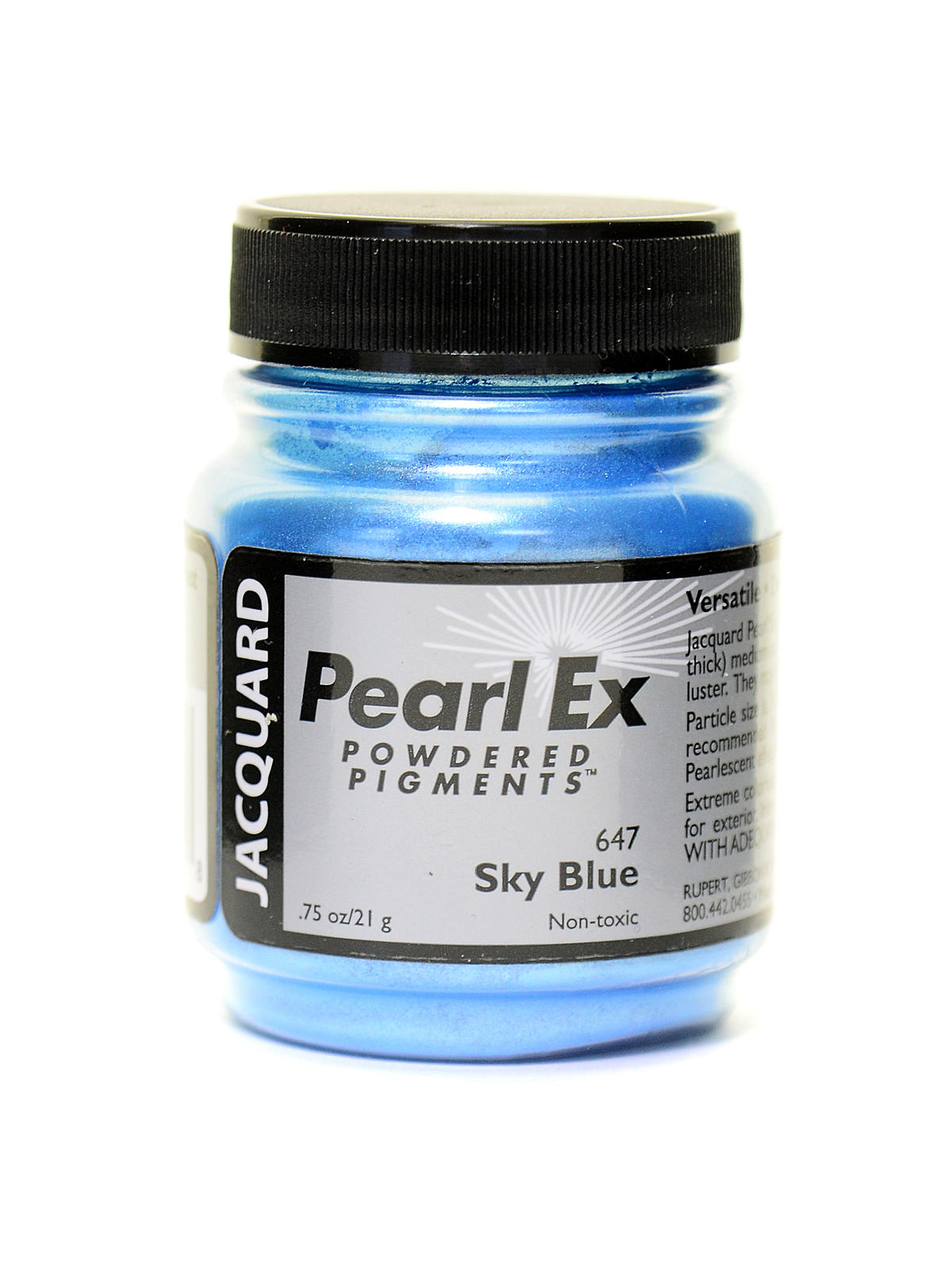 Pearl Ex Powdered Pigments Sky Blue 0.75 Oz.