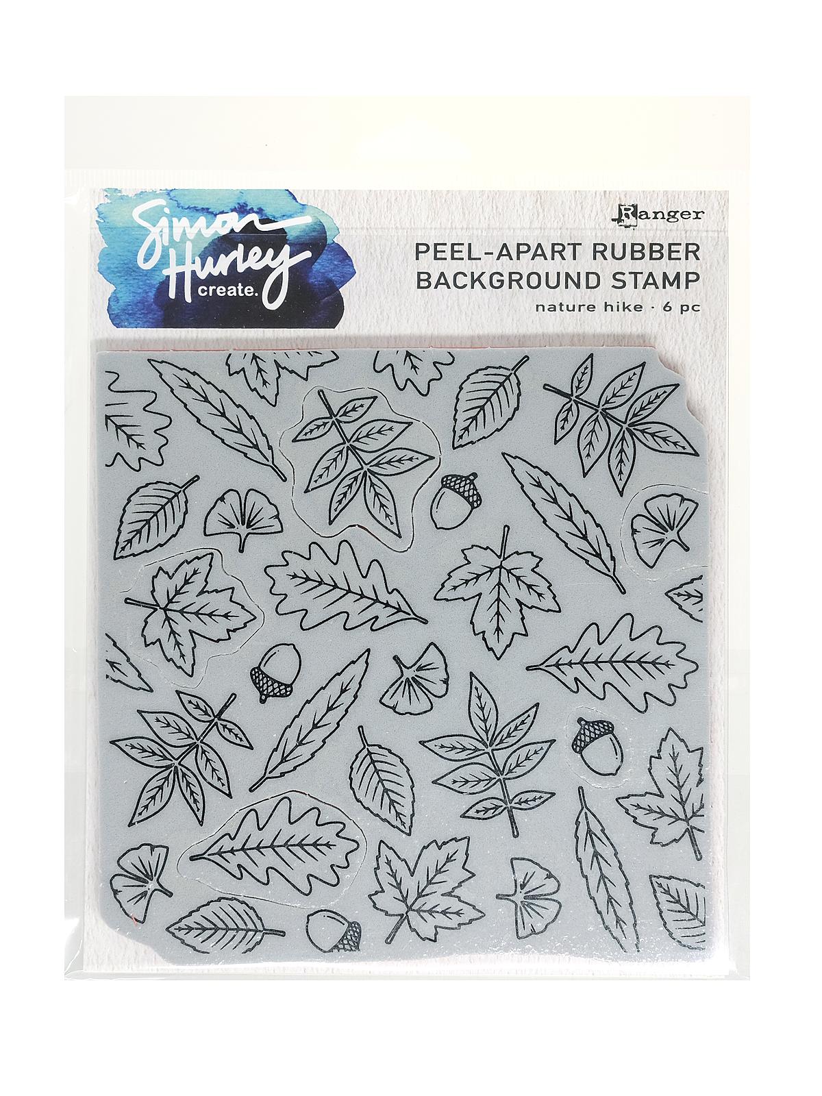 Simon Hurley Create. Background Stamps Nature Hike 6 In. X 6 In. Each