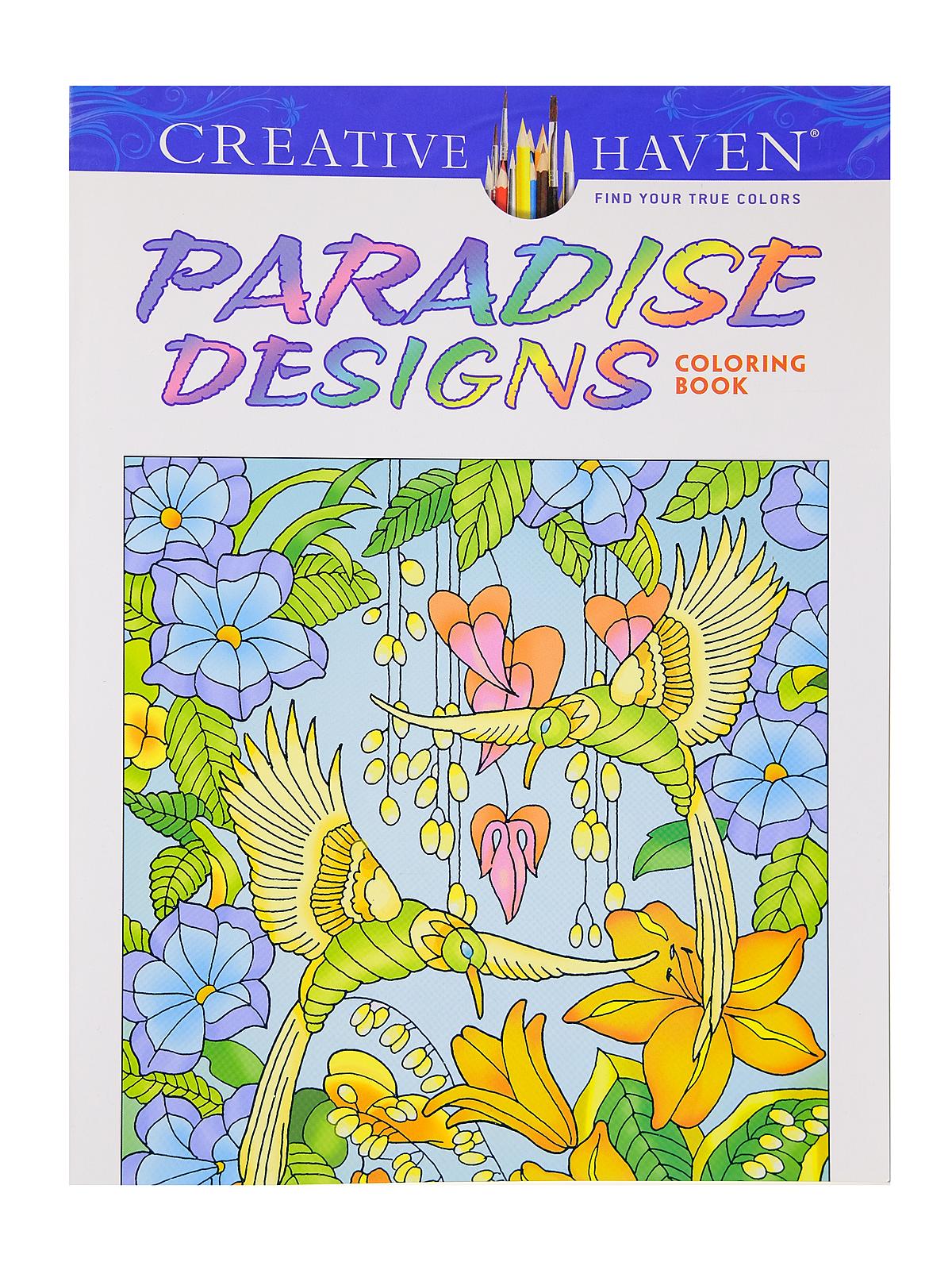 Creative Haven Coloring Books Paridise Designs