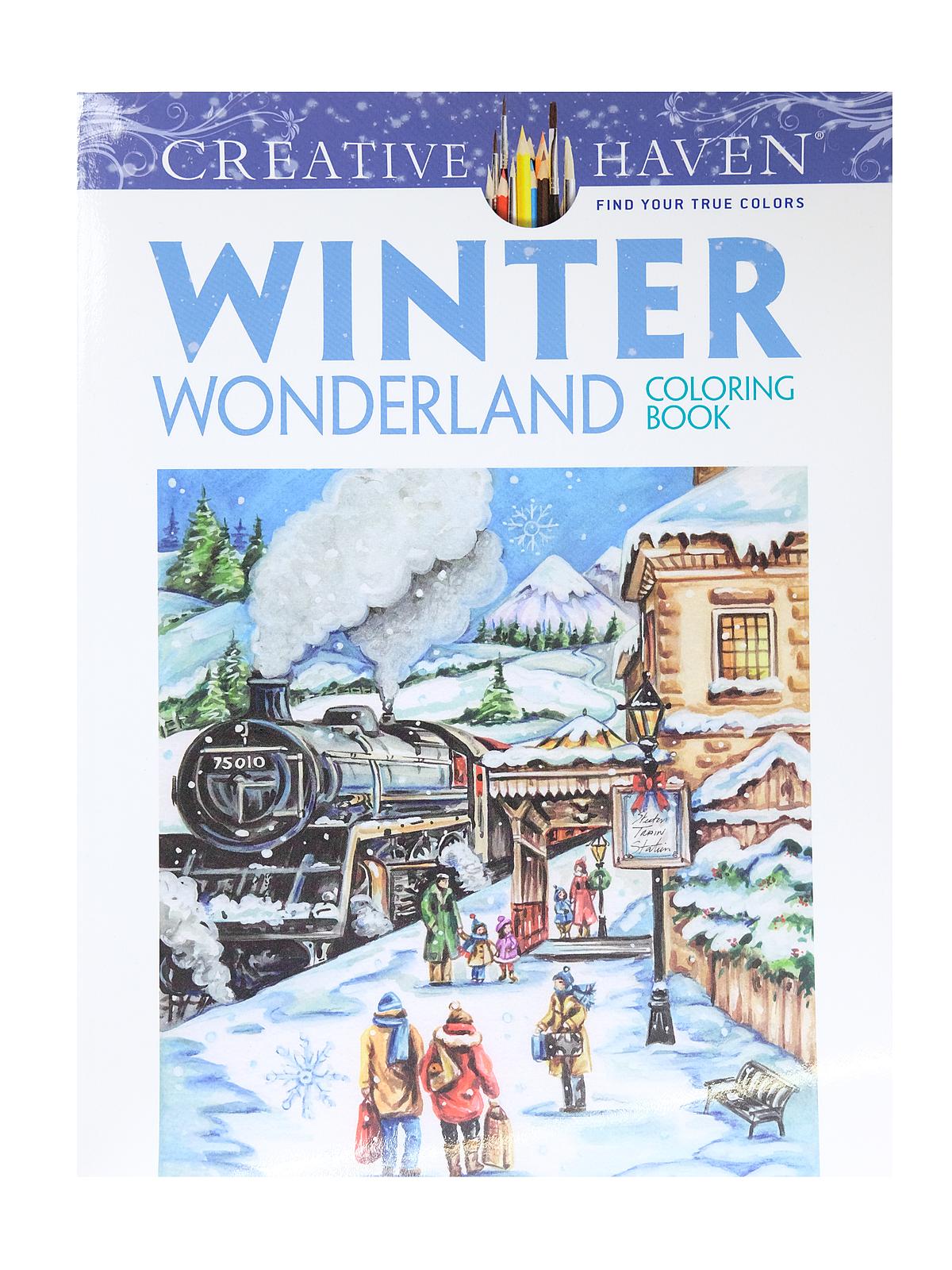 Creative Haven Coloring Books Winter Wonderland