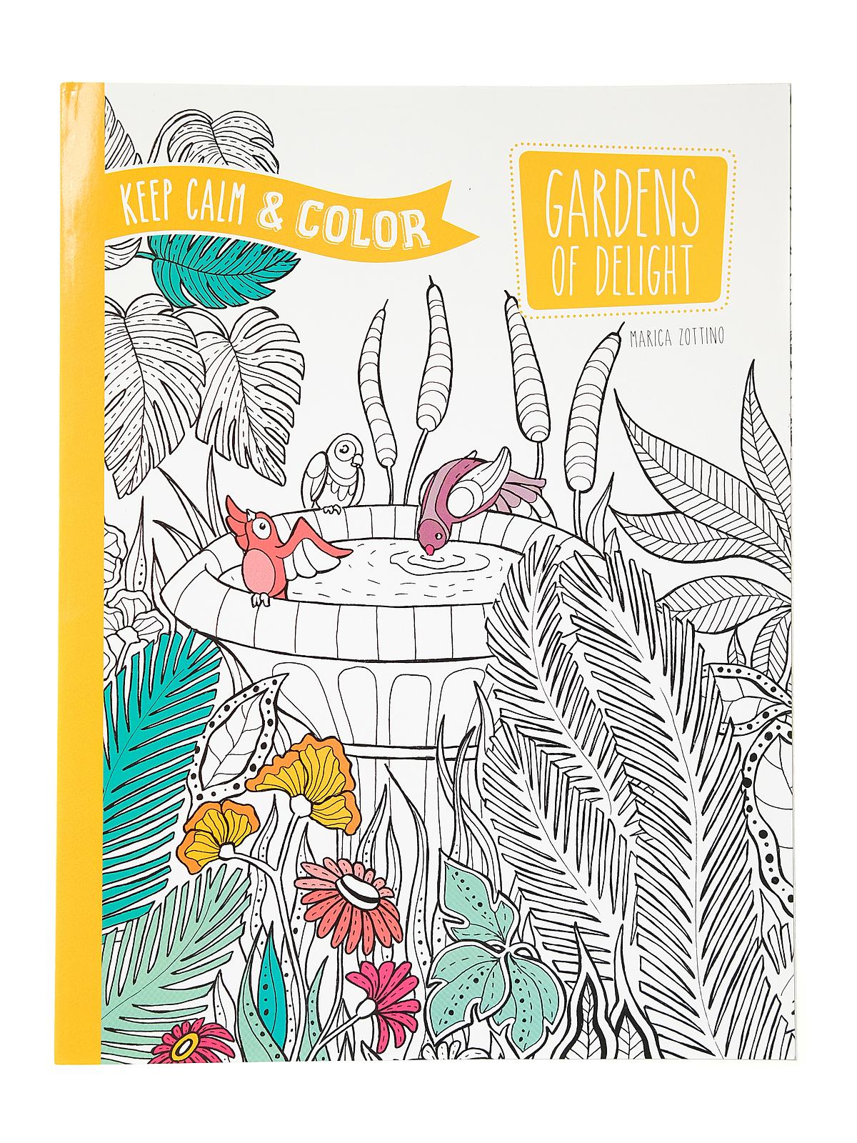 Keep Calm & Color Series Gardens Of Delight