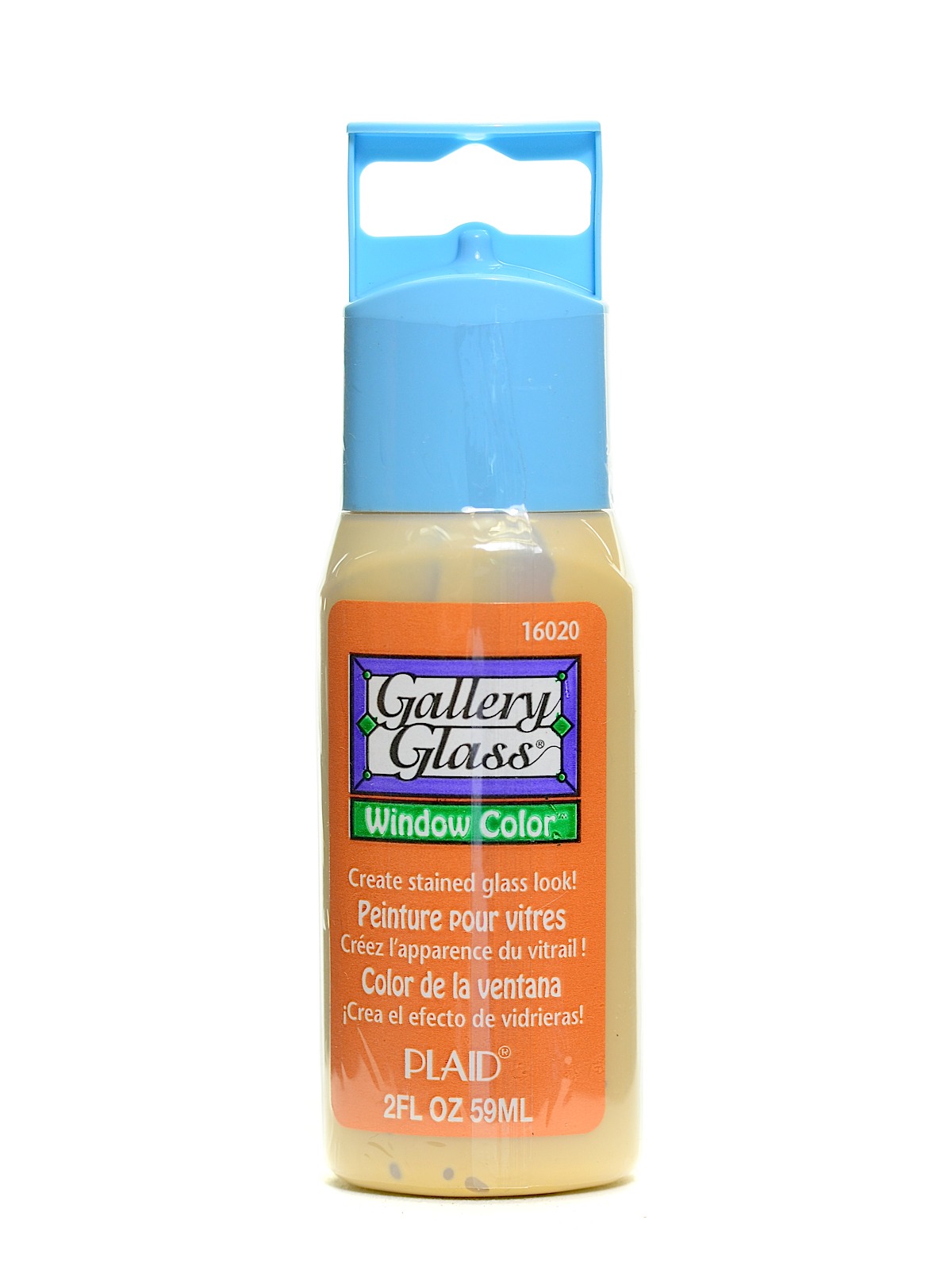 Gallery Glass Window Color amber 2 oz.