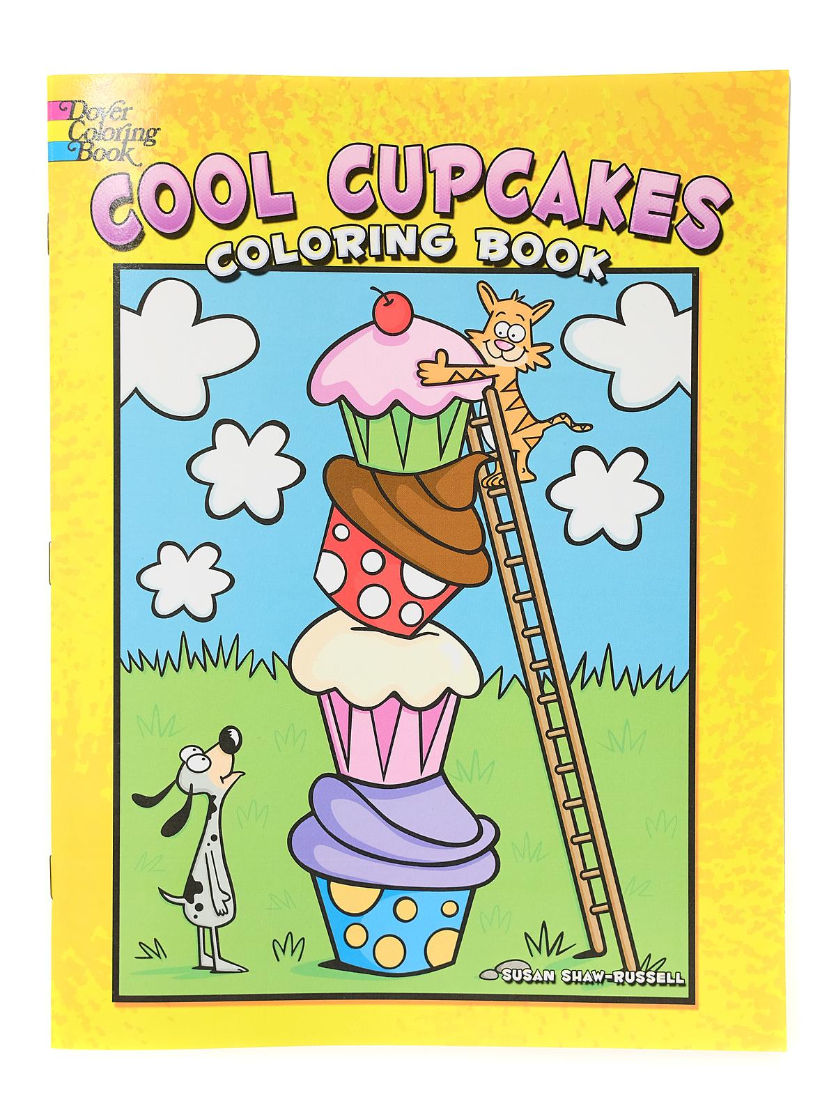 Coloring Book Cool Cupcakes