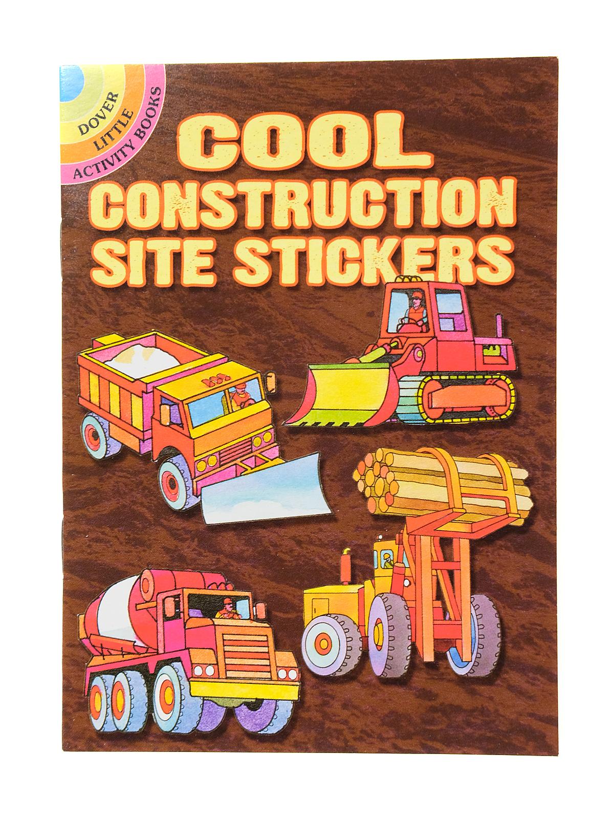 Little Activity Sticker Books Cool Construction Site