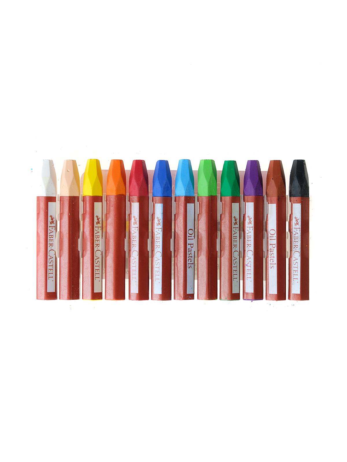 Oil pastels set of 12 set of 12