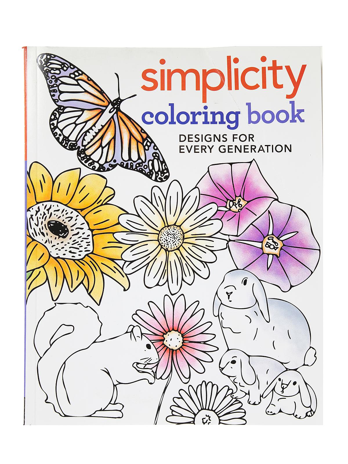 Simplicity Coloring Book Each