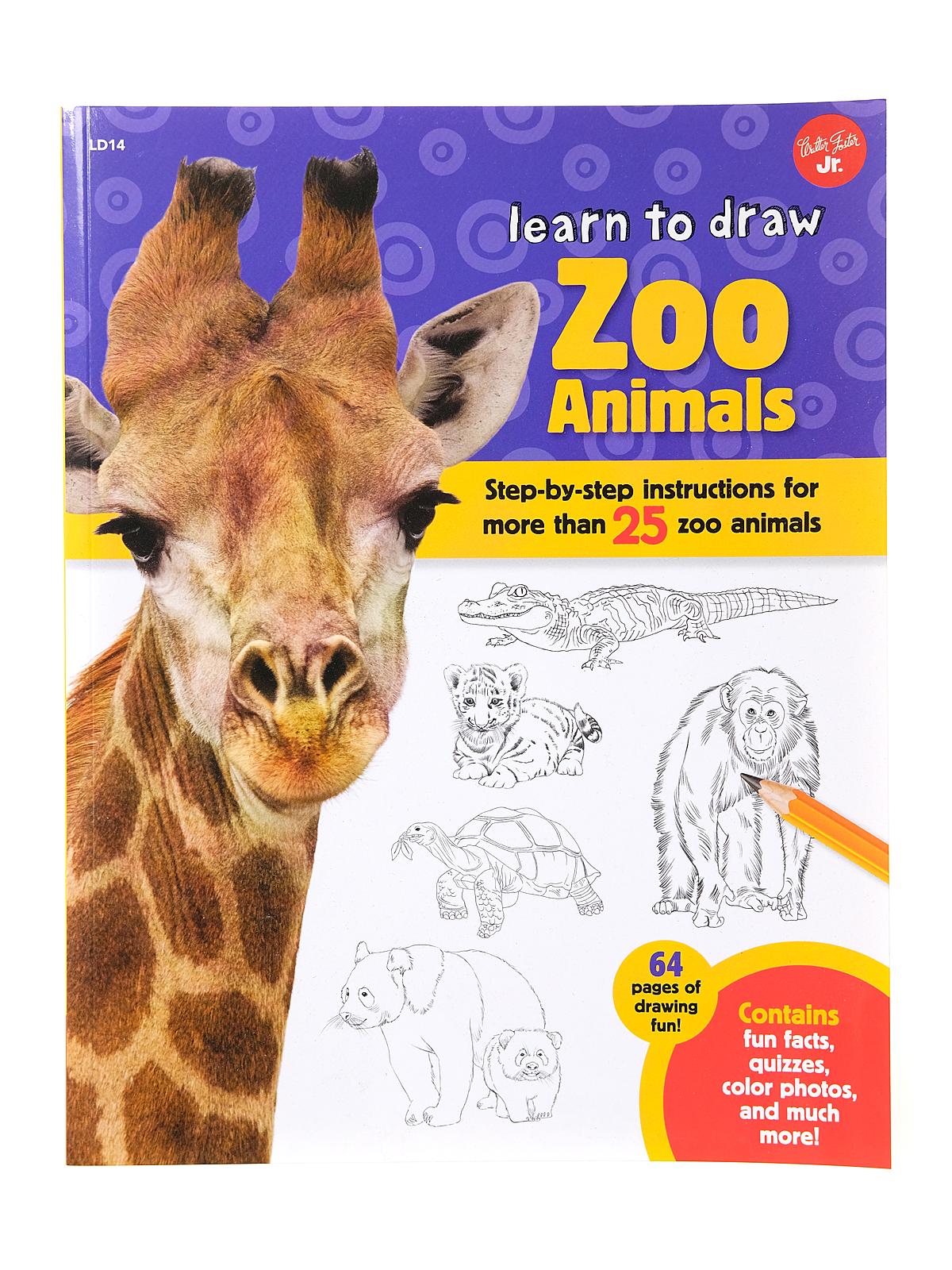 Learn To Draw Series Zoo Animals