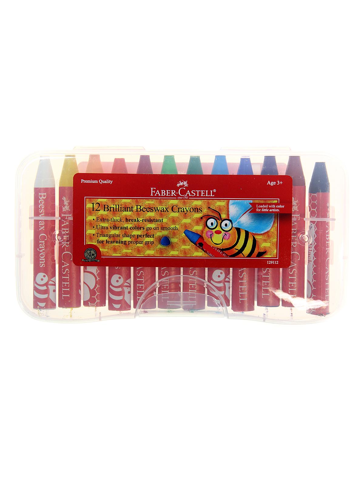 Brilliant Beeswax Crayons set of 12