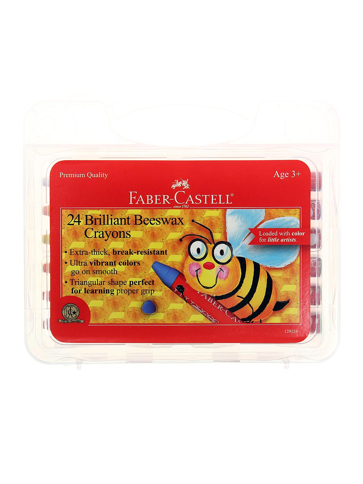 Brilliant Beeswax Crayons set of 24