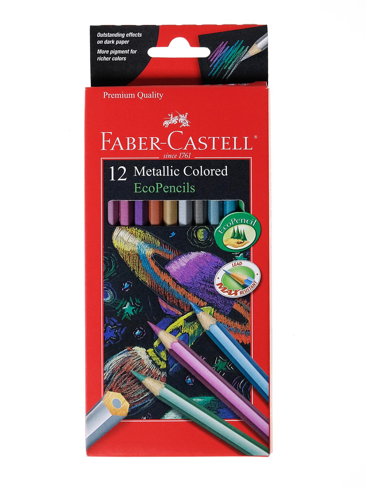 Metallic Colored EcoPencils set of 12