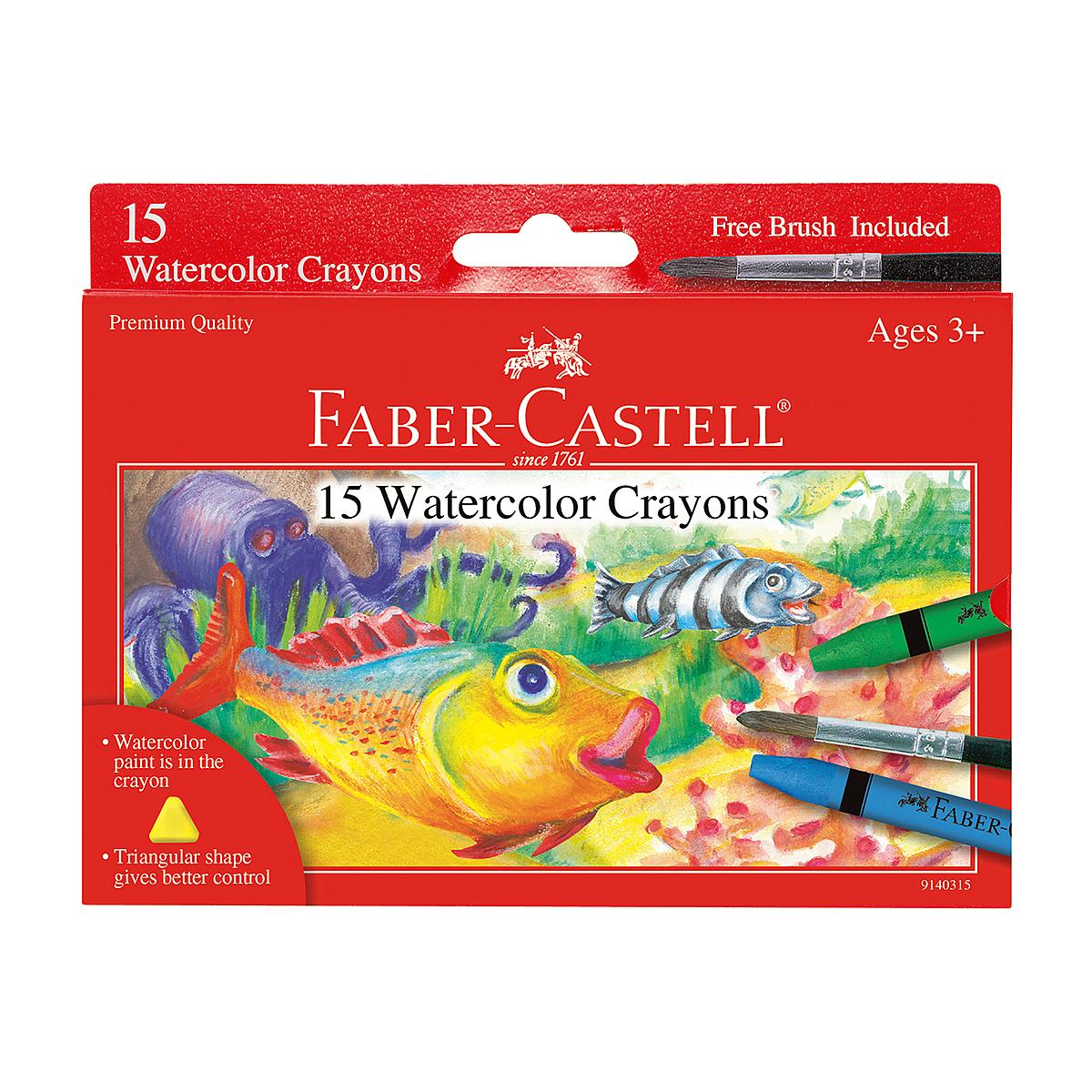 Watercolor Crayons set of 15