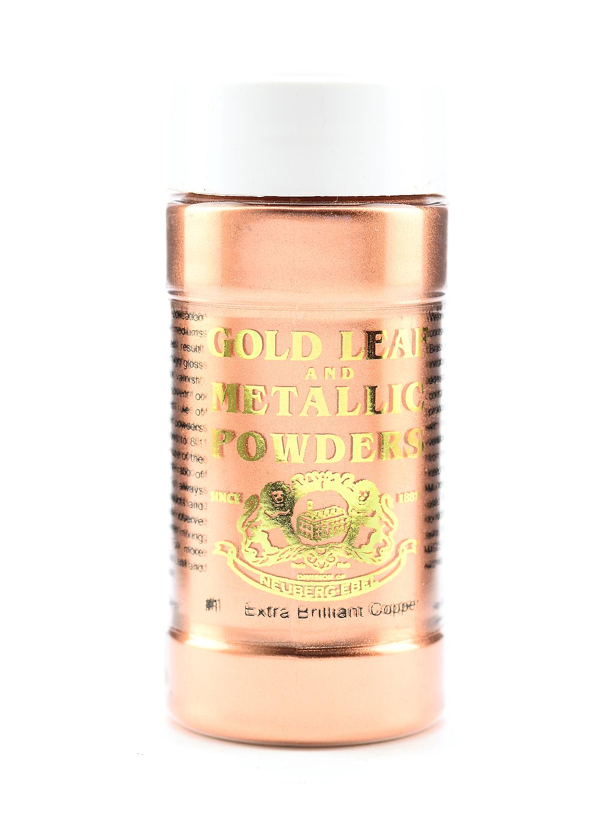 Metallic and Mica Powders extra brilliant copper 2 oz.