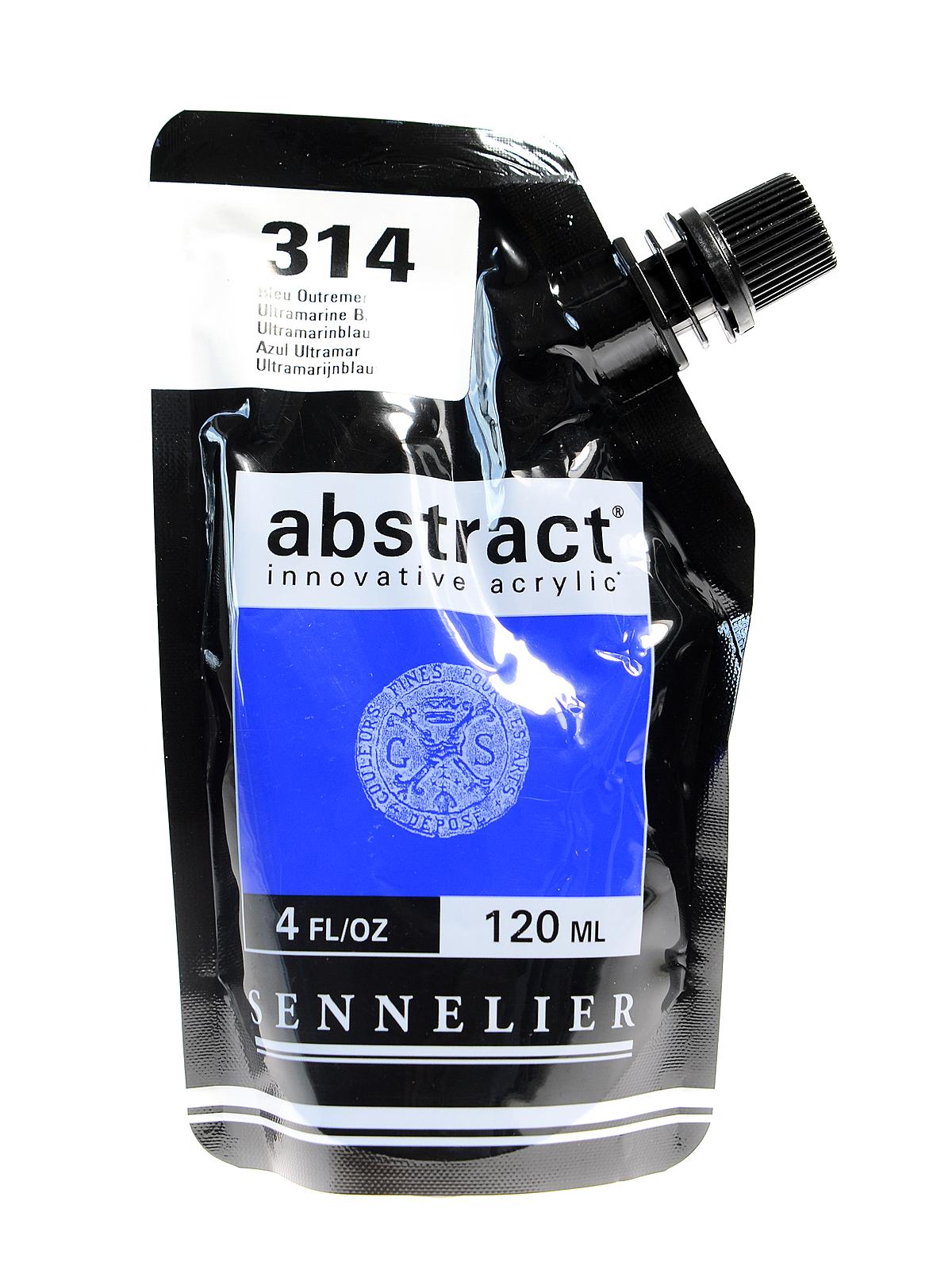Abstract Acrylics ultramarine blue 120 ml