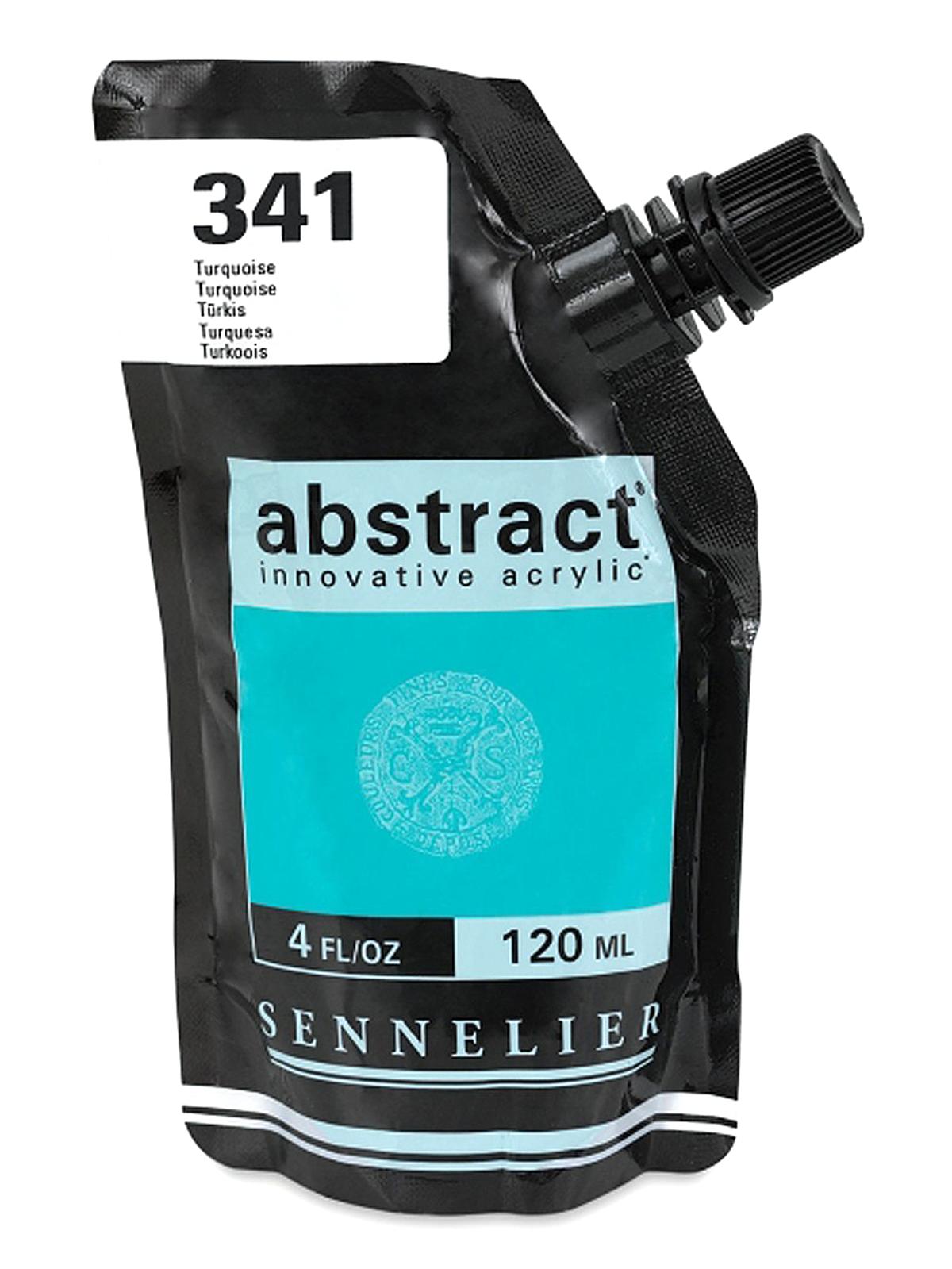 Abstract Acrylics turquoise 120 ml