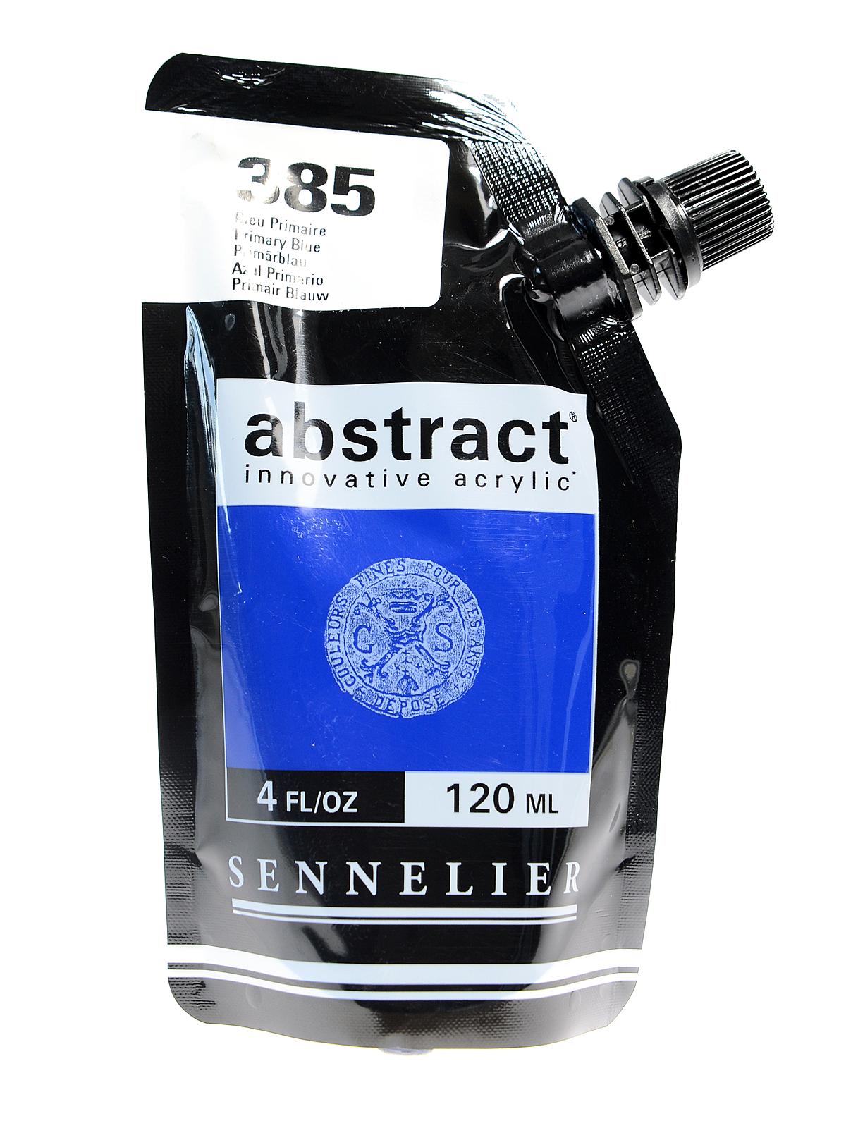 Abstract Acrylics primary blue 120 ml