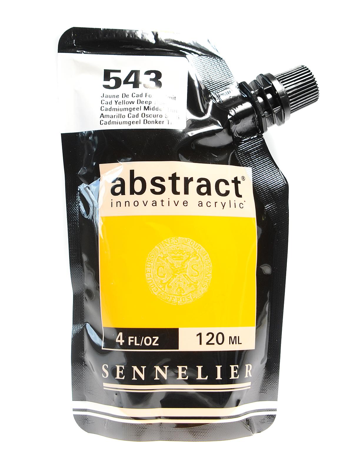 Abstract Acrylics cadmium yellow deep hue 120 ml