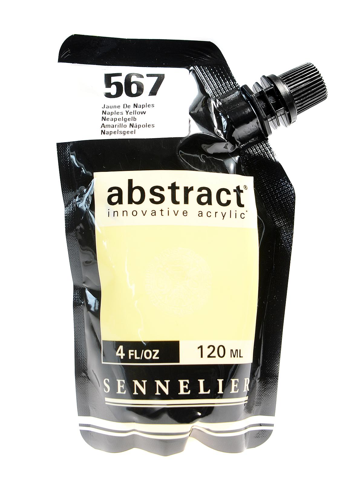 Abstract Acrylics Naples yellow 120 ml