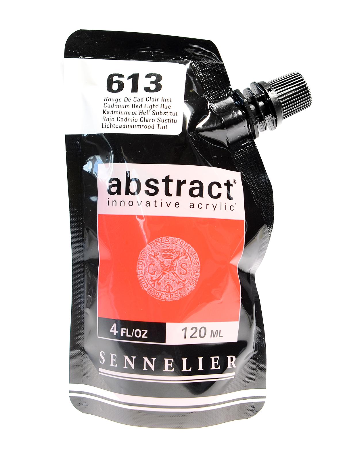 Abstract Acrylics cadmium red light hue 120 ml