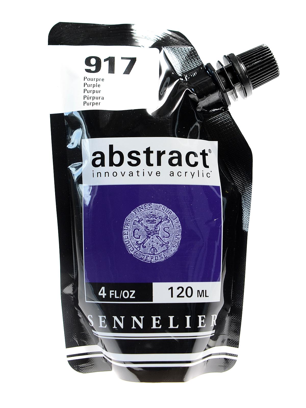 Abstract Acrylics purple 120 ml