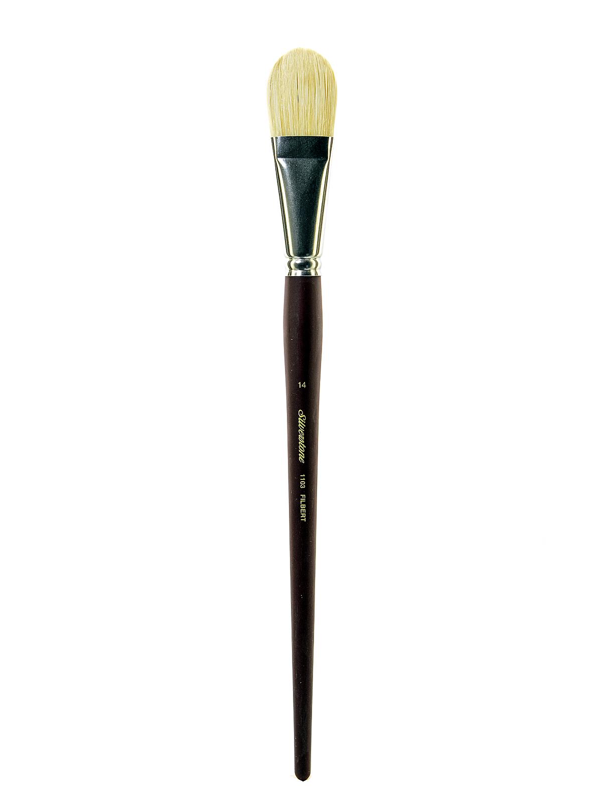 Silverstone Series Hog Bristle Brushes 14 filbert 1103